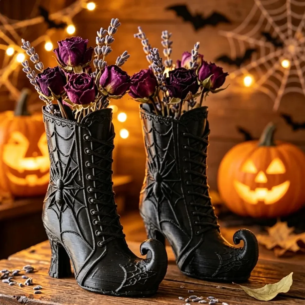 Florist Supply Vases - 3/1 Buah Tempat Pena Bentuk Sepatu