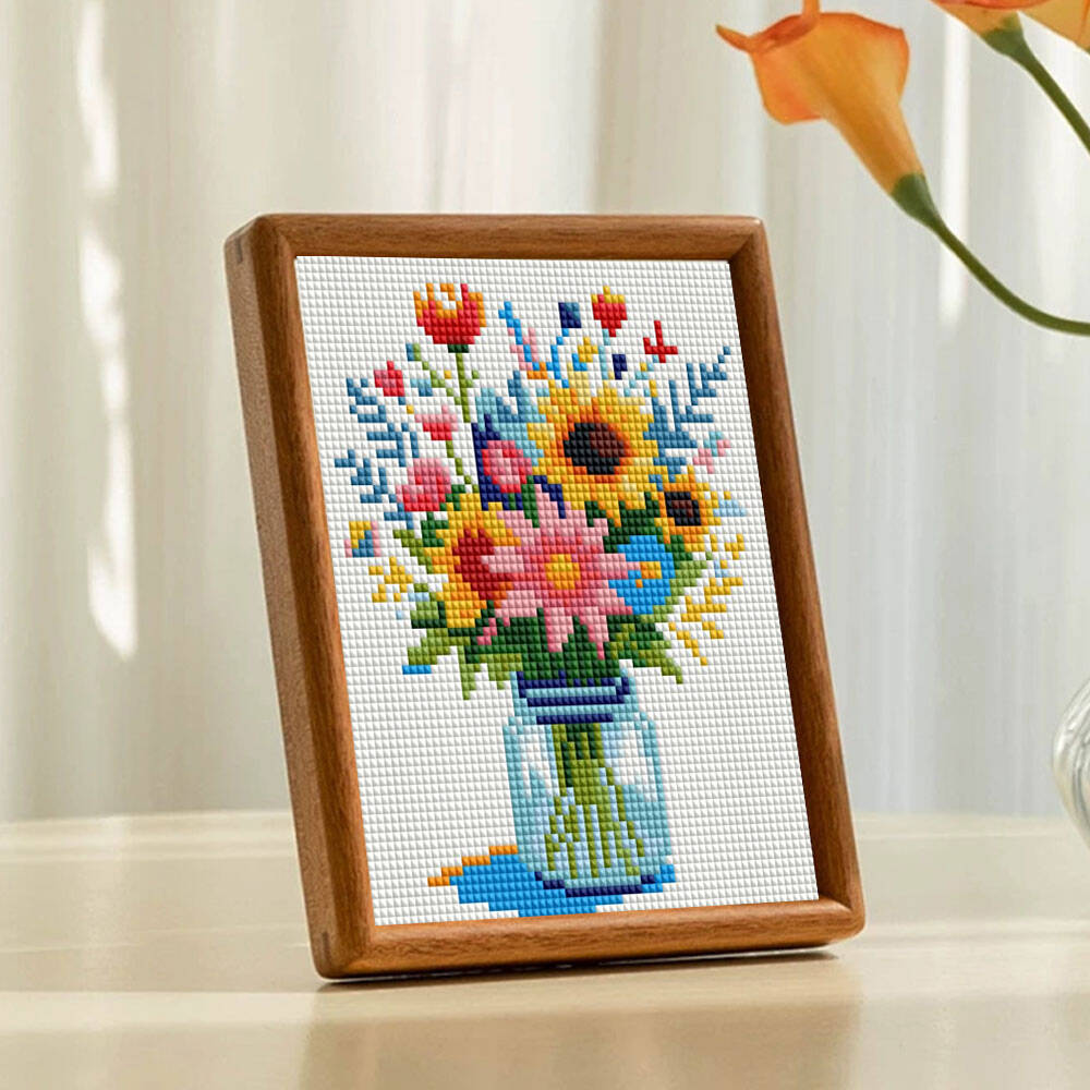 EverShine 5D lukisan Berlian A - Florist Supply Vases ulasan dan harga