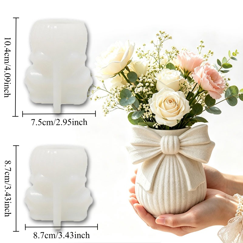 Cetakan Silikon Vas Bergaris d - Florist Supply Vases ulasan dan harga