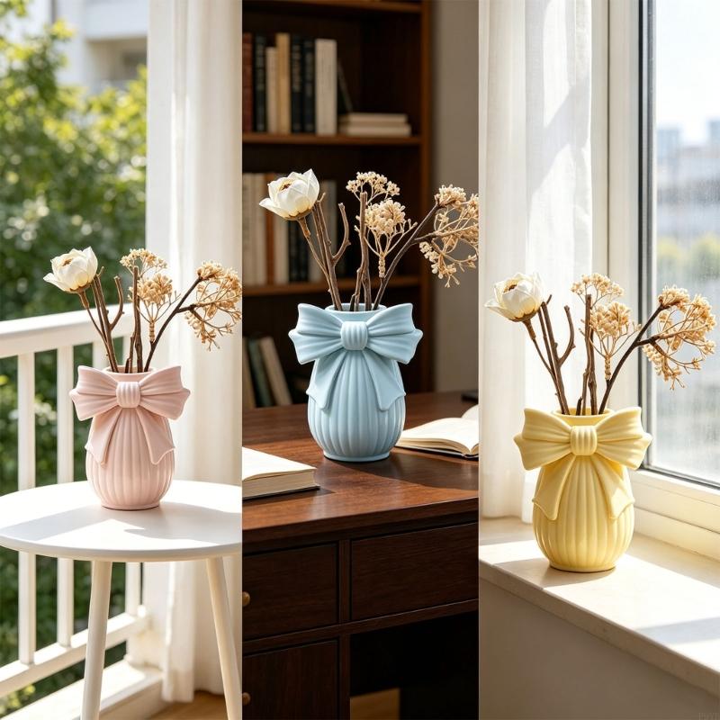 Cetakan Silikon Vas Bergaris d - Florist Supply Vases ulasan dan harga