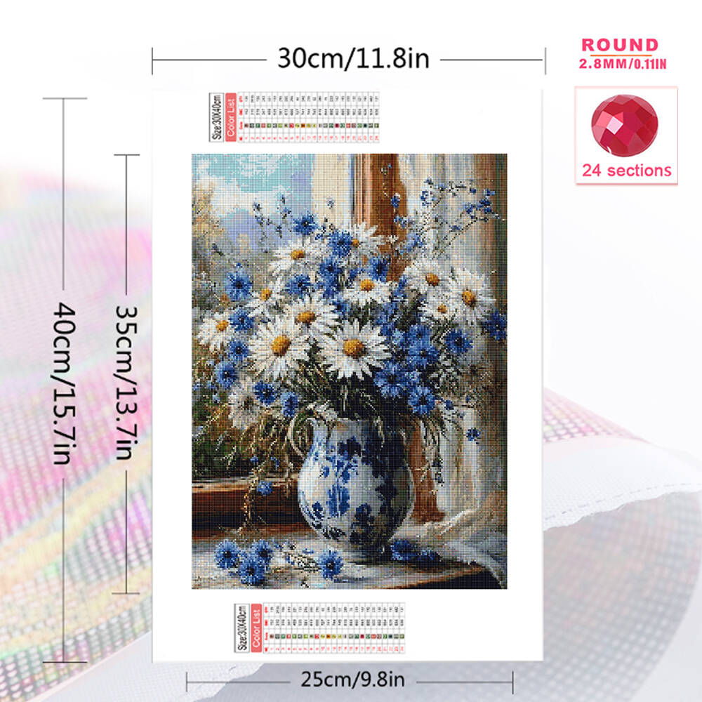 Evershine Lukisan Berlian Anji - Florist Supply Vases ulasan dan harga